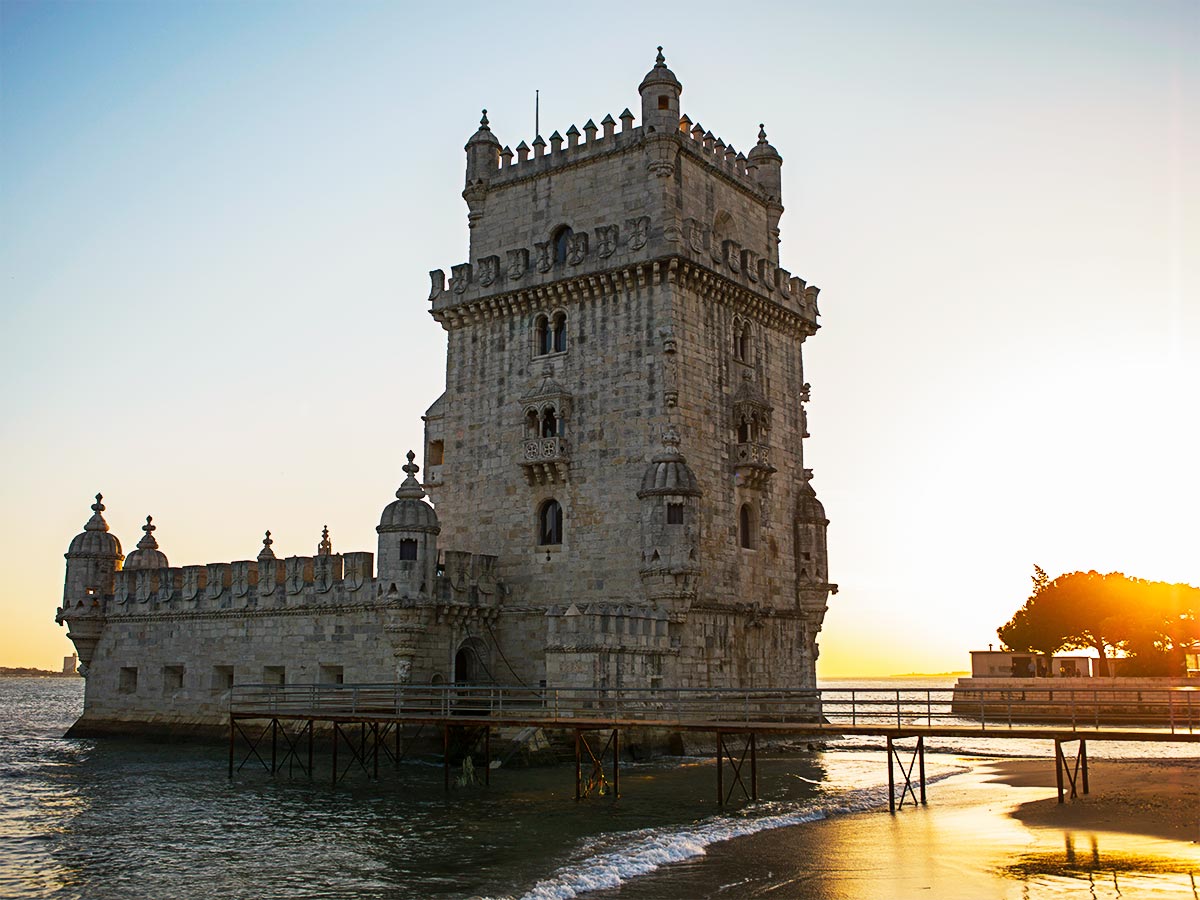Torre de Belém, em Lisboa.