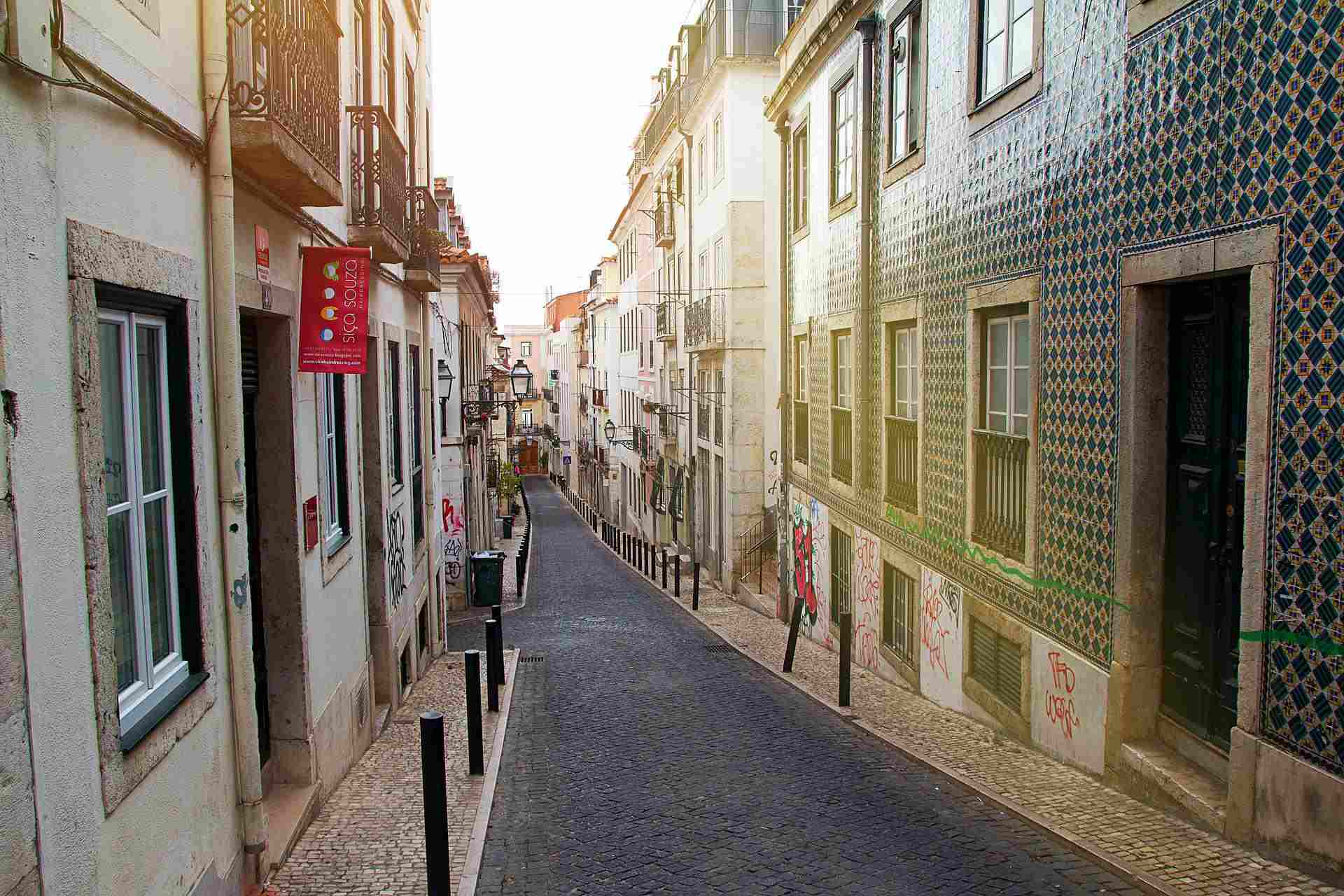 Rua do Bairro Alto, em Lisboa.