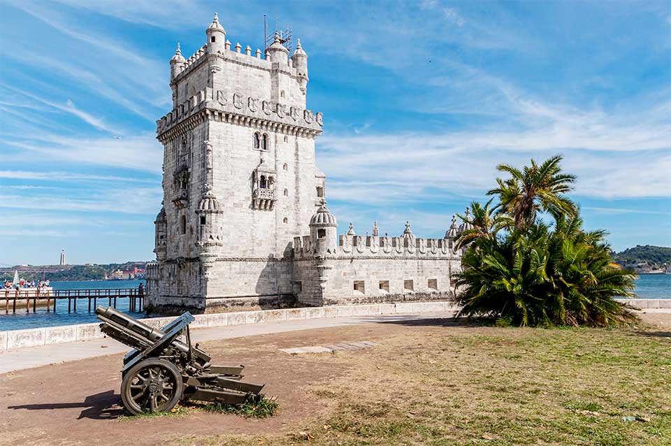 Torre de Belém, um dos monumentos da cidade de Lisboa.